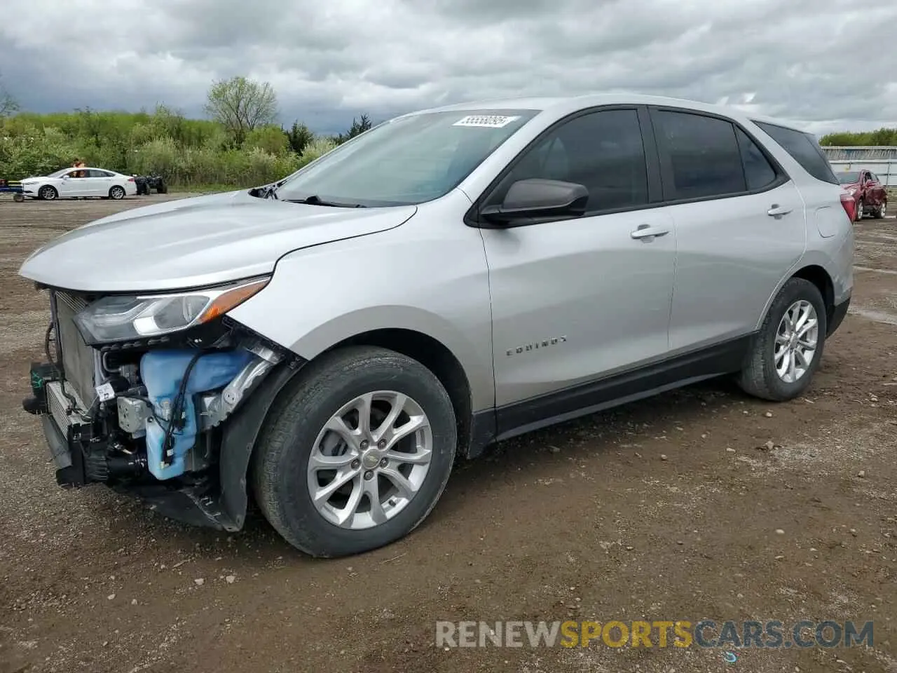 1 Photograph of a damaged car 3GNAXHEV0LS703489 CHEVROLET EQUINOX 2020