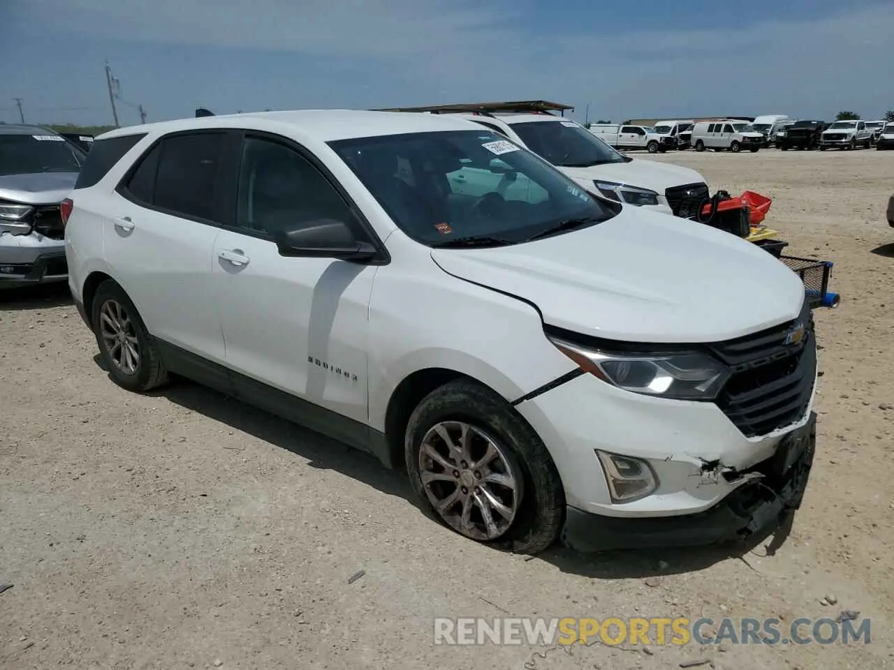 4 Photograph of a damaged car 3GNAXHEV0LS717411 CHEVROLET EQUINOX 2020