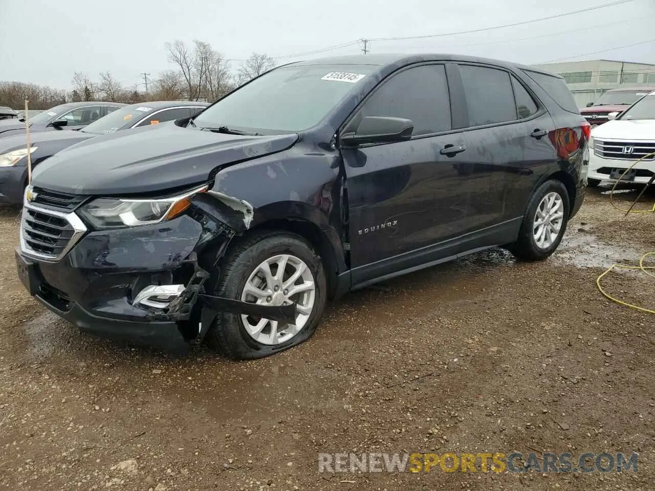 1 Photograph of a damaged car 3GNAXHEV1LS594282 CHEVROLET EQUINOX 2020
