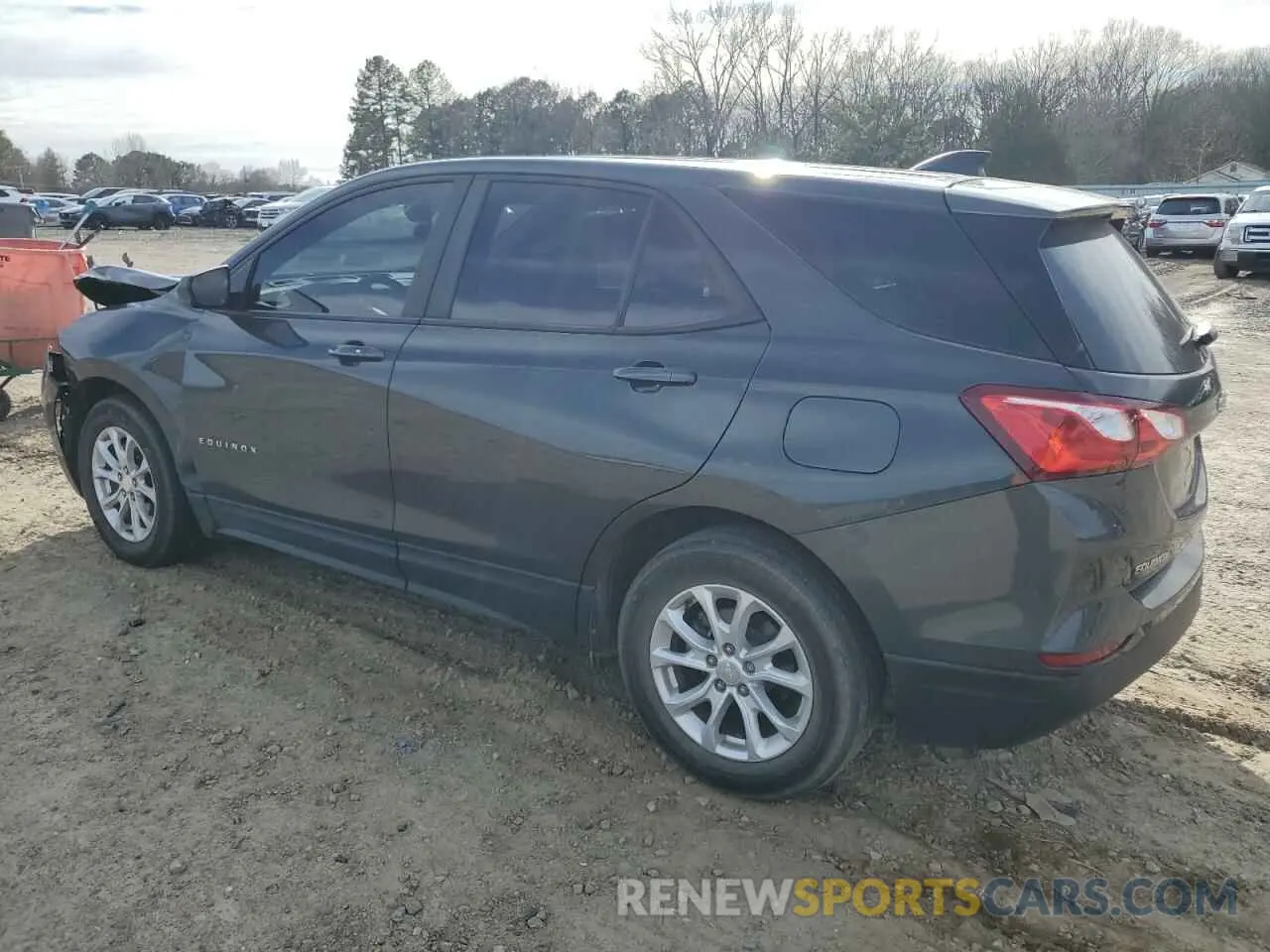 2 Photograph of a damaged car 3GNAXHEV1LS614465 CHEVROLET EQUINOX 2020