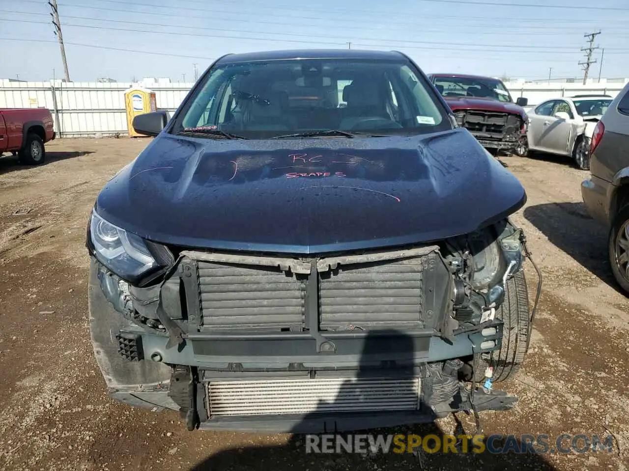 5 Photograph of a damaged car 3GNAXHEV1LS672835 CHEVROLET EQUINOX 2020