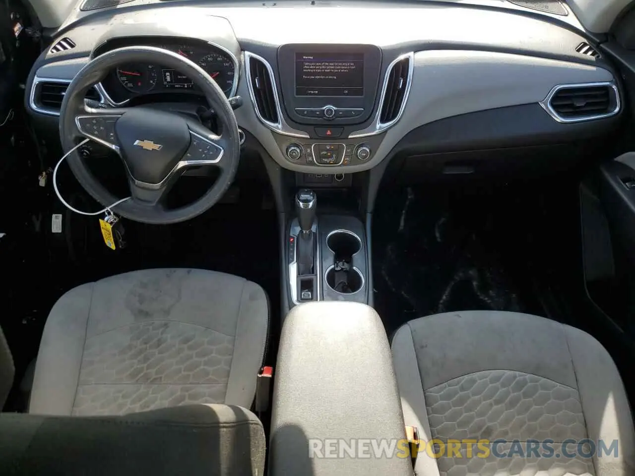 8 Photograph of a damaged car 3GNAXHEV1LS672835 CHEVROLET EQUINOX 2020