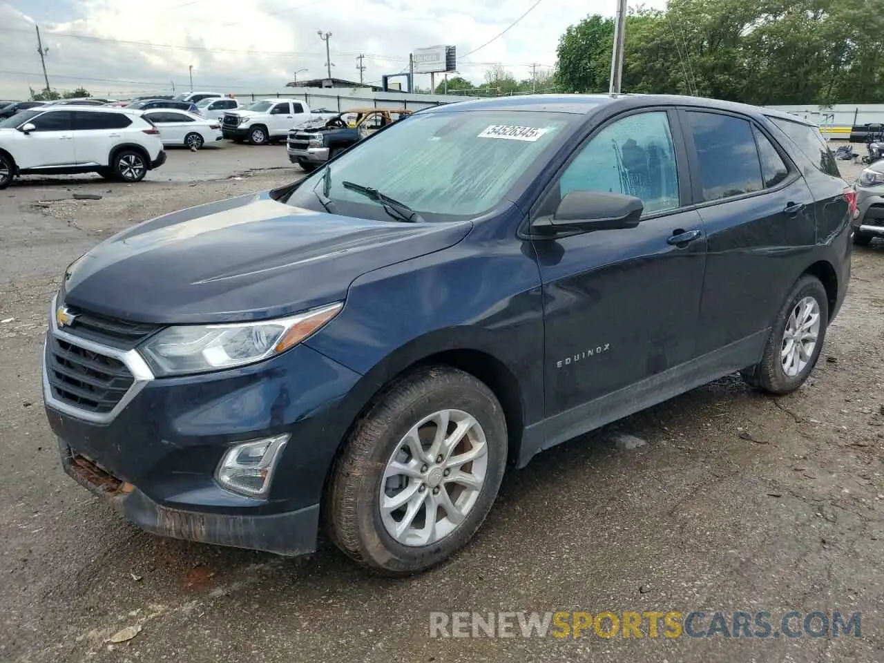 1 Photograph of a damaged car 3GNAXHEV2LS512785 CHEVROLET EQUINOX 2020
