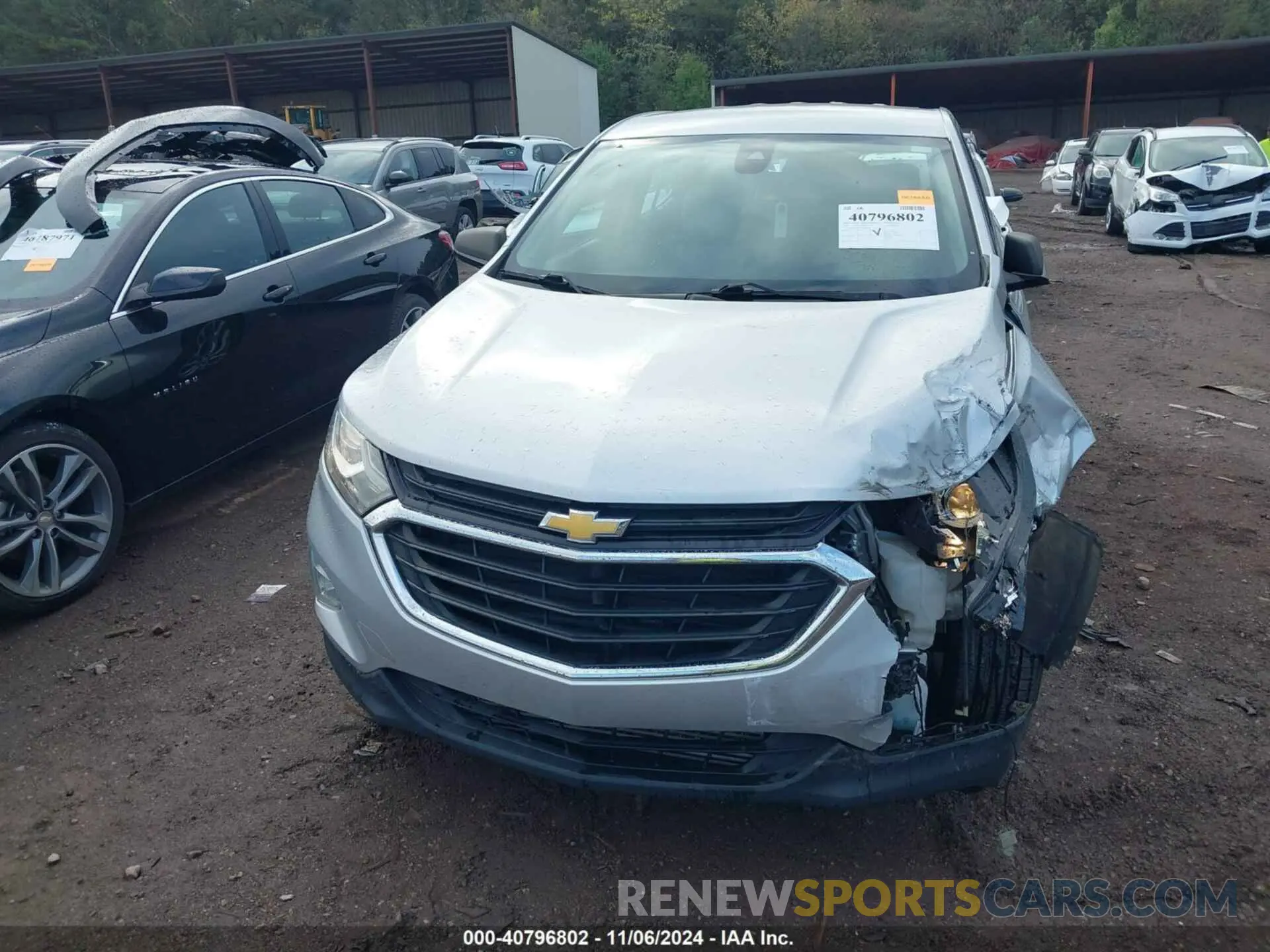 12 Photograph of a damaged car 3GNAXHEV2LS538092 CHEVROLET EQUINOX 2020