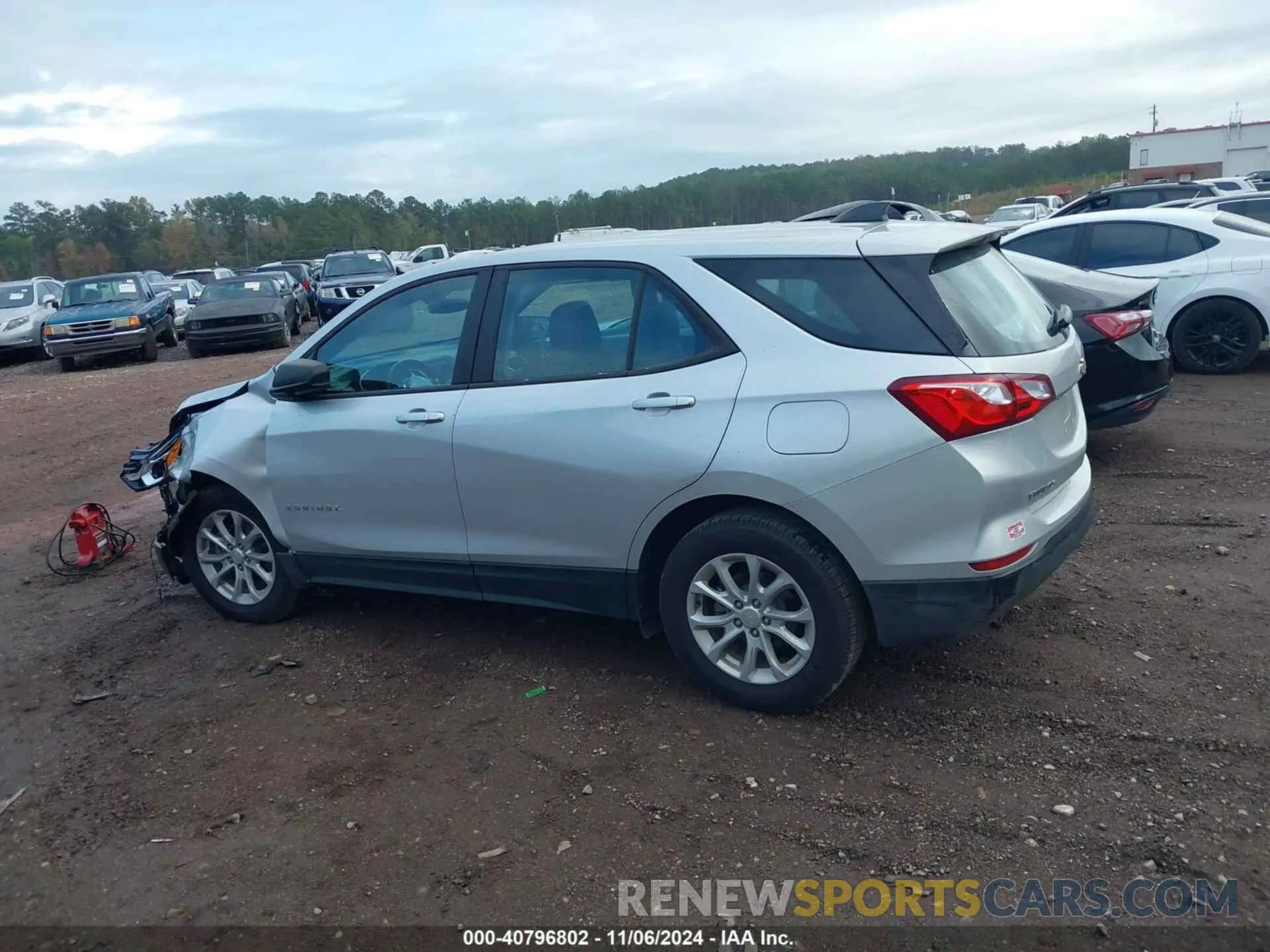 14 Photograph of a damaged car 3GNAXHEV2LS538092 CHEVROLET EQUINOX 2020