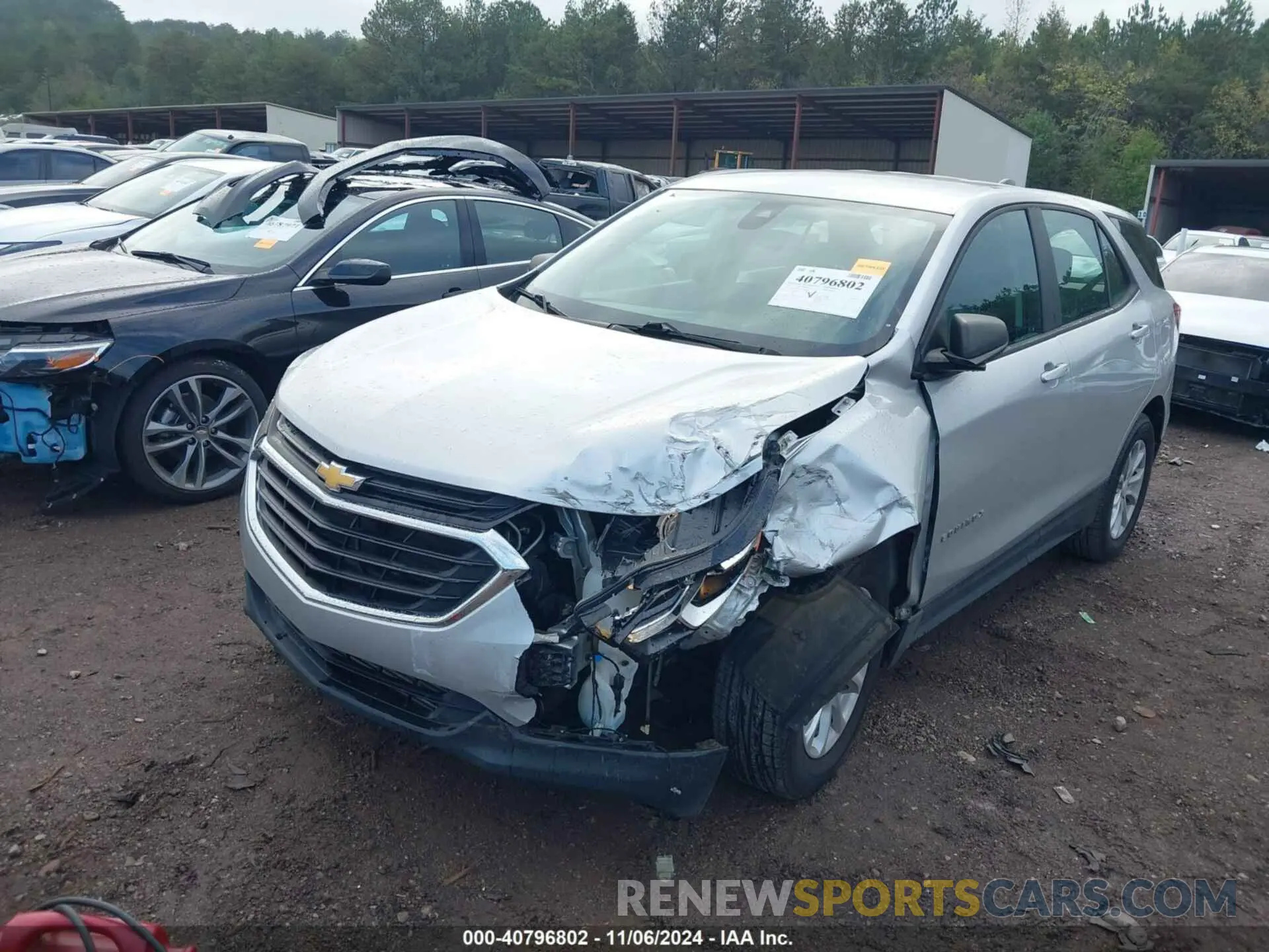 6 Photograph of a damaged car 3GNAXHEV2LS538092 CHEVROLET EQUINOX 2020