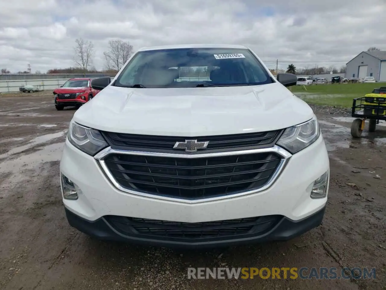 5 Photograph of a damaged car 3GNAXHEV2LS695234 CHEVROLET EQUINOX 2020