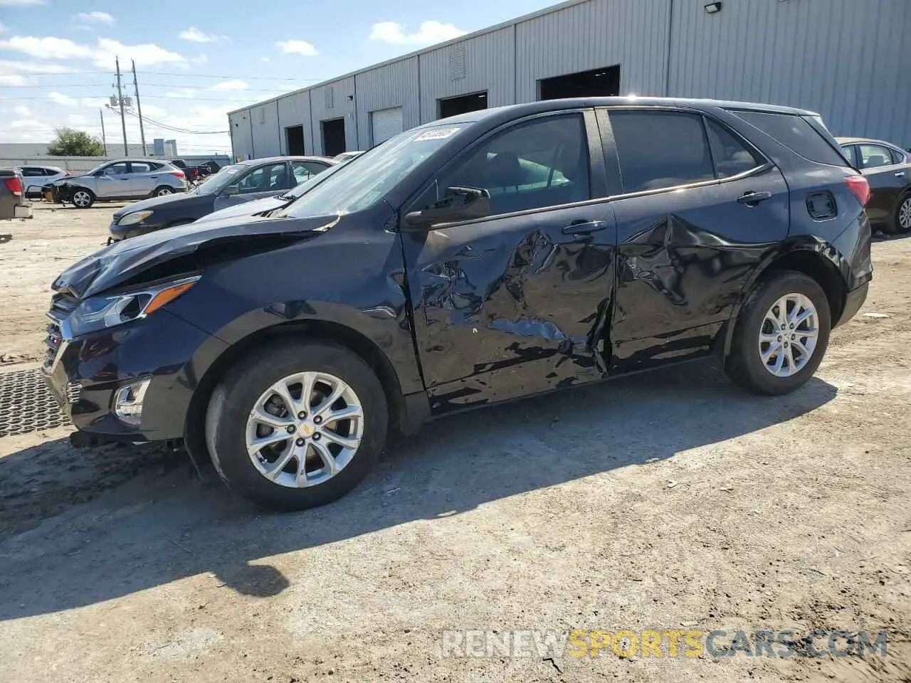 1 Photograph of a damaged car 3GNAXHEV2LS730743 CHEVROLET EQUINOX 2020