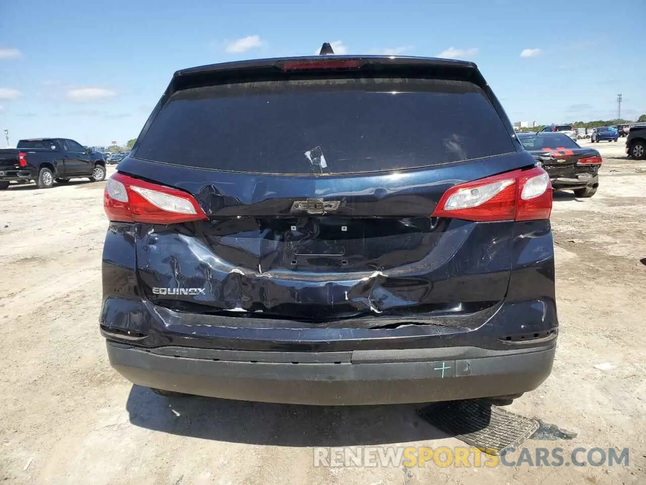 6 Photograph of a damaged car 3GNAXHEV2LS730743 CHEVROLET EQUINOX 2020