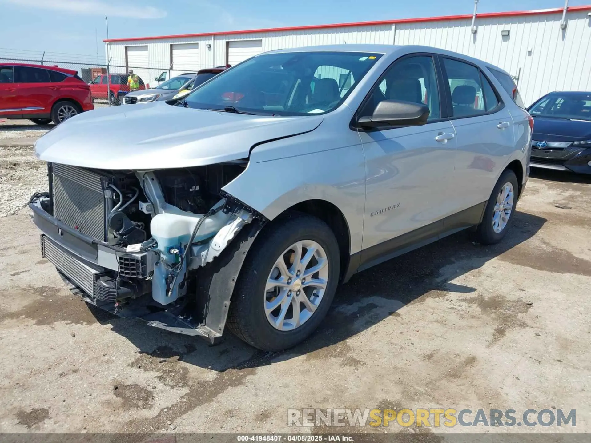 2 Photograph of a damaged car 3GNAXHEV3LS510012 CHEVROLET EQUINOX 2020