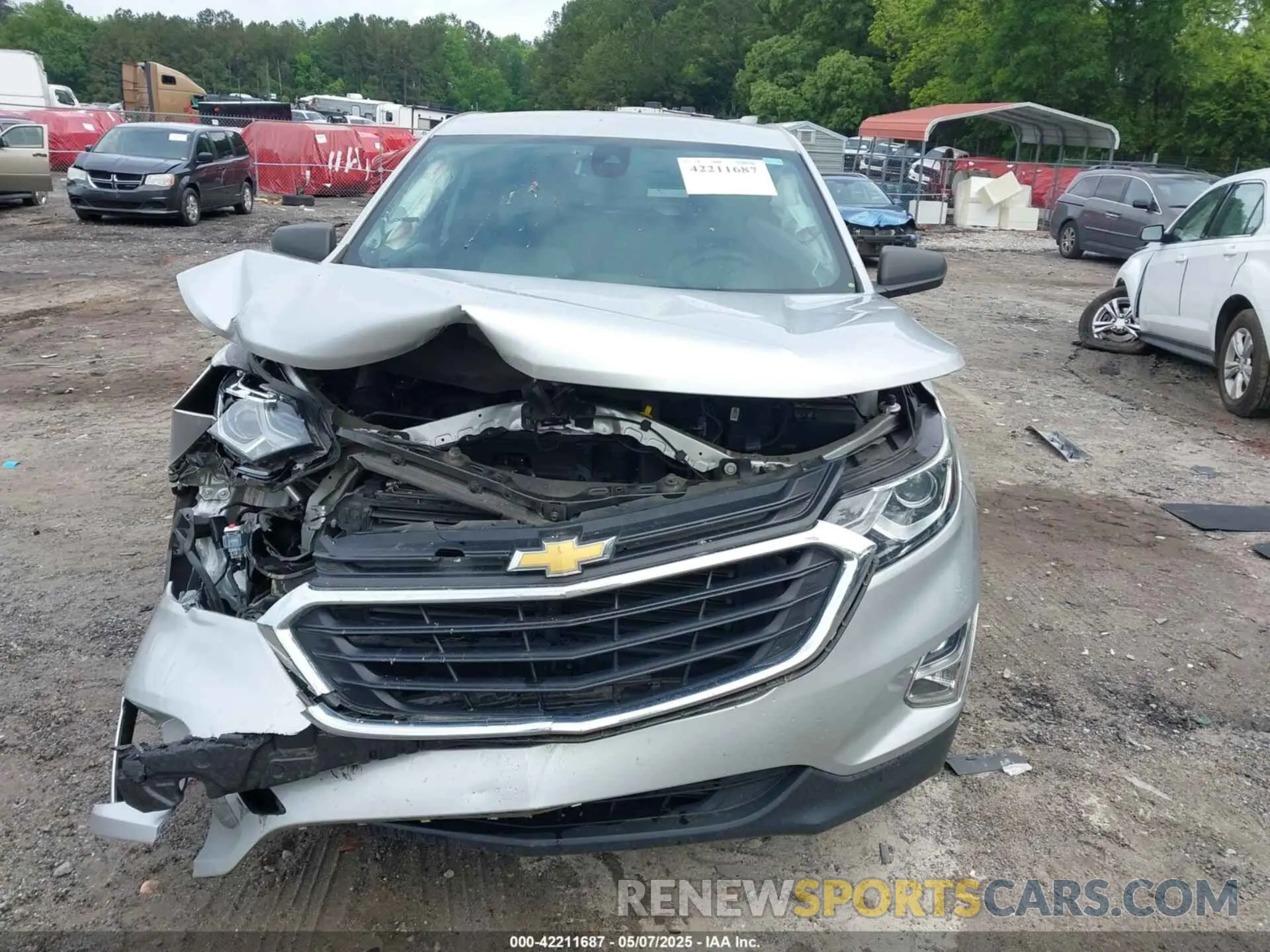 11 Photograph of a damaged car 3GNAXHEV3LS522936 CHEVROLET EQUINOX 2020