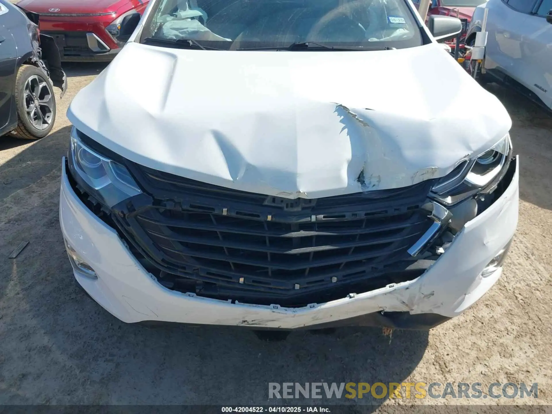 6 Photograph of a damaged car 3GNAXHEV3LS536867 CHEVROLET EQUINOX 2020