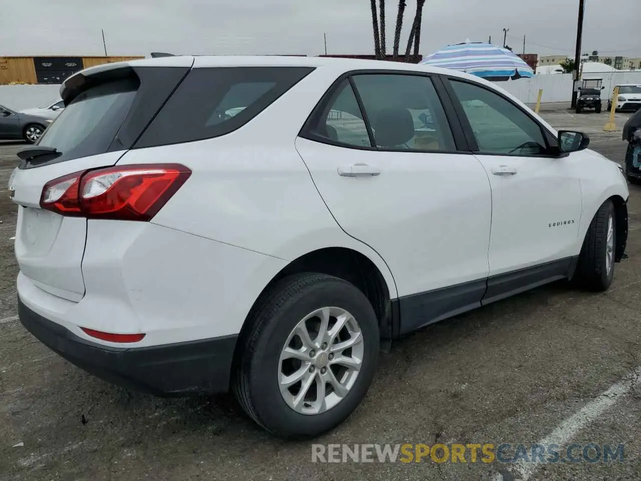 3 Photograph of a damaged car 3GNAXHEV3LS644602 CHEVROLET EQUINOX 2020