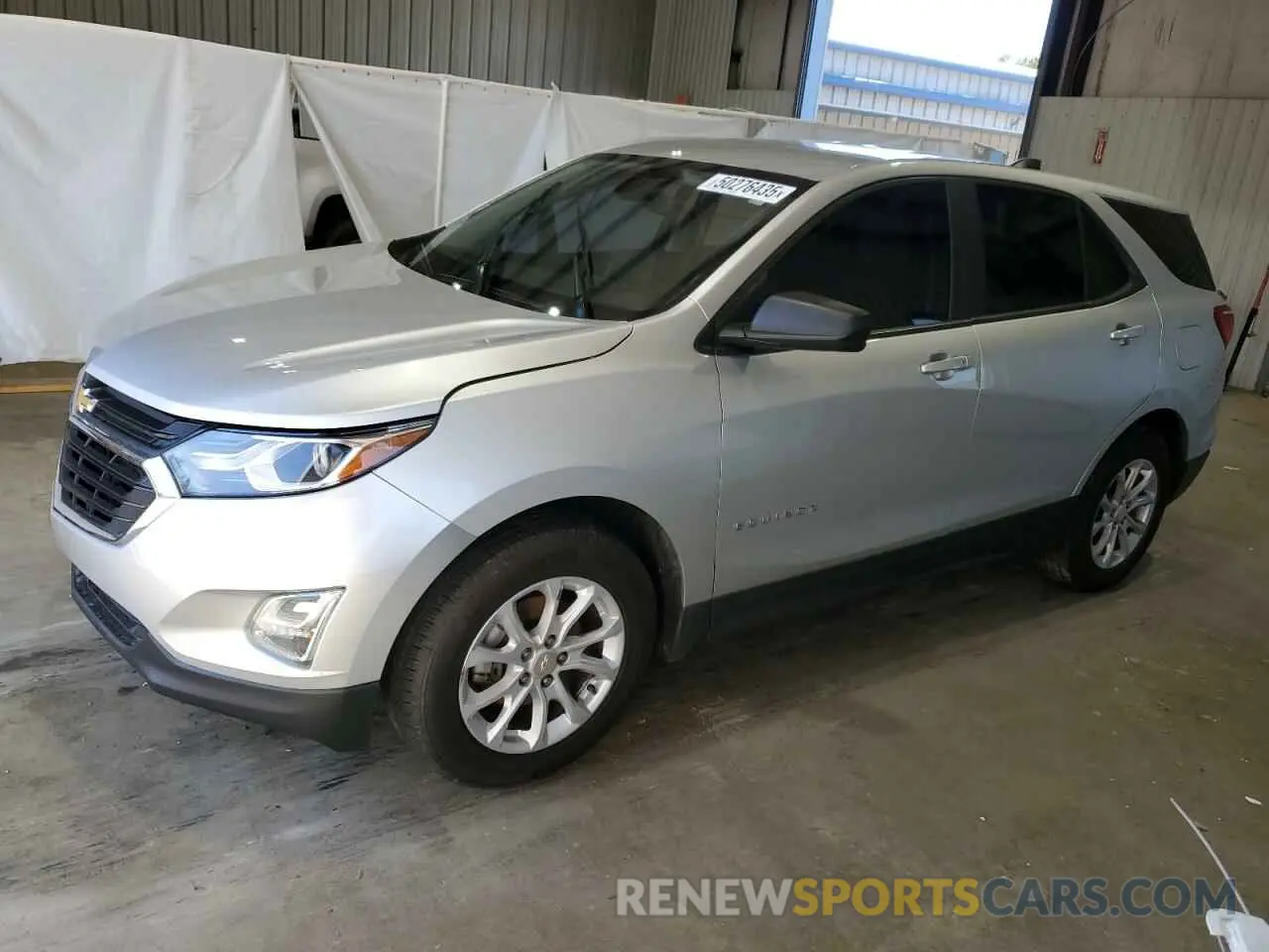 1 Photograph of a damaged car 3GNAXHEV3LS708475 CHEVROLET EQUINOX 2020