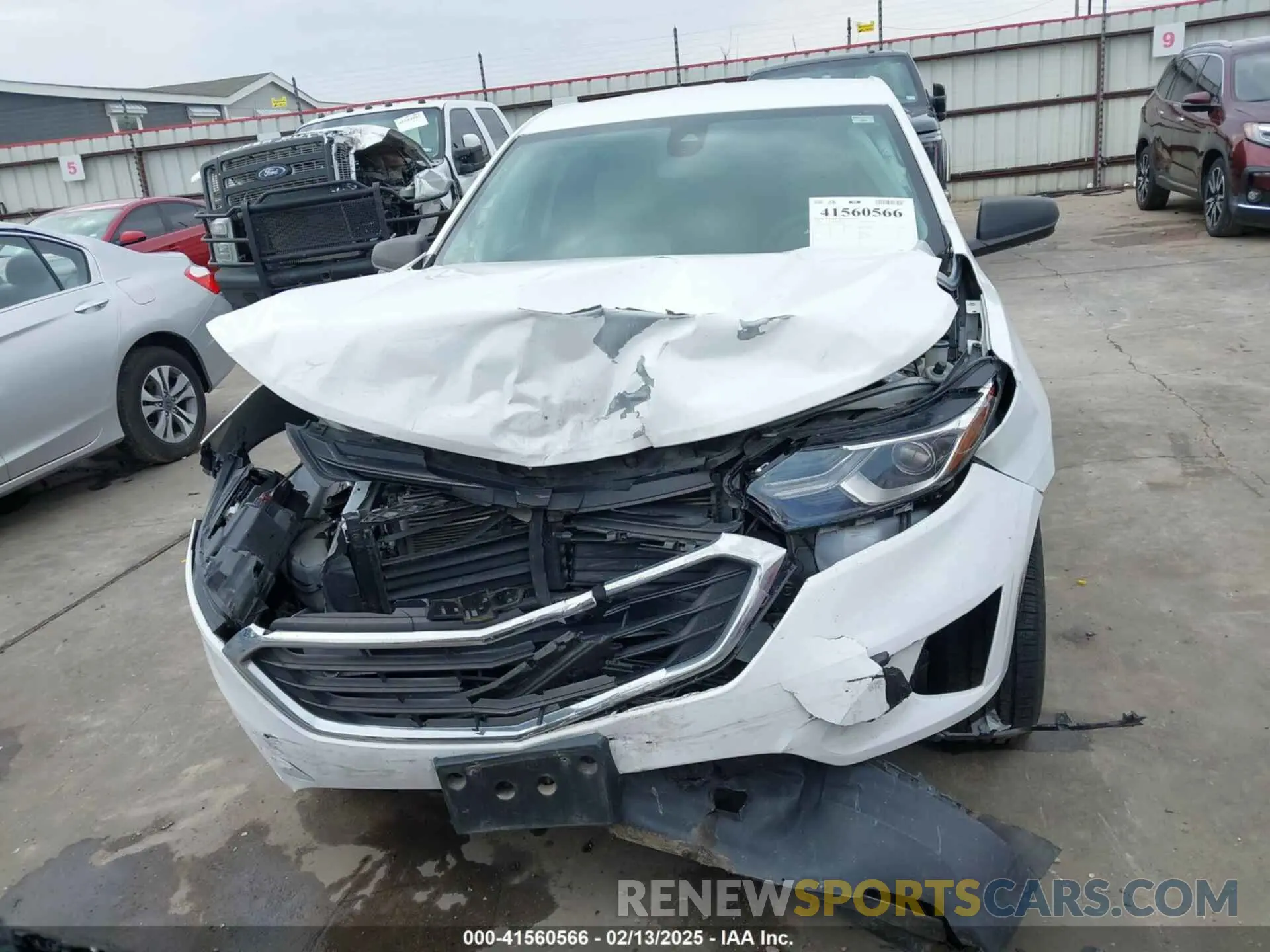 13 Photograph of a damaged car 3GNAXHEV3LS716138 CHEVROLET EQUINOX 2020