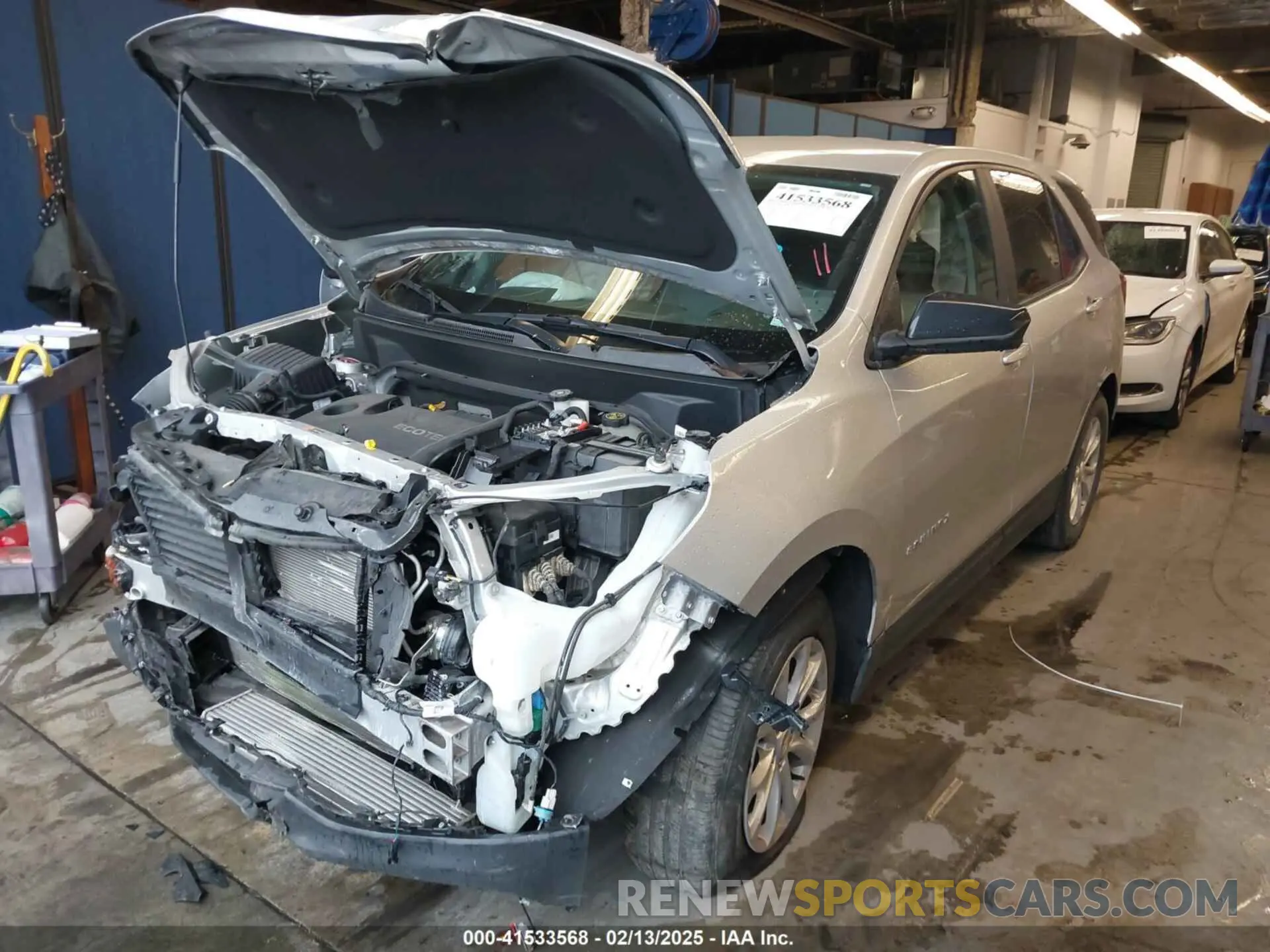 2 Photograph of a damaged car 3GNAXHEV4LS516191 CHEVROLET EQUINOX 2020