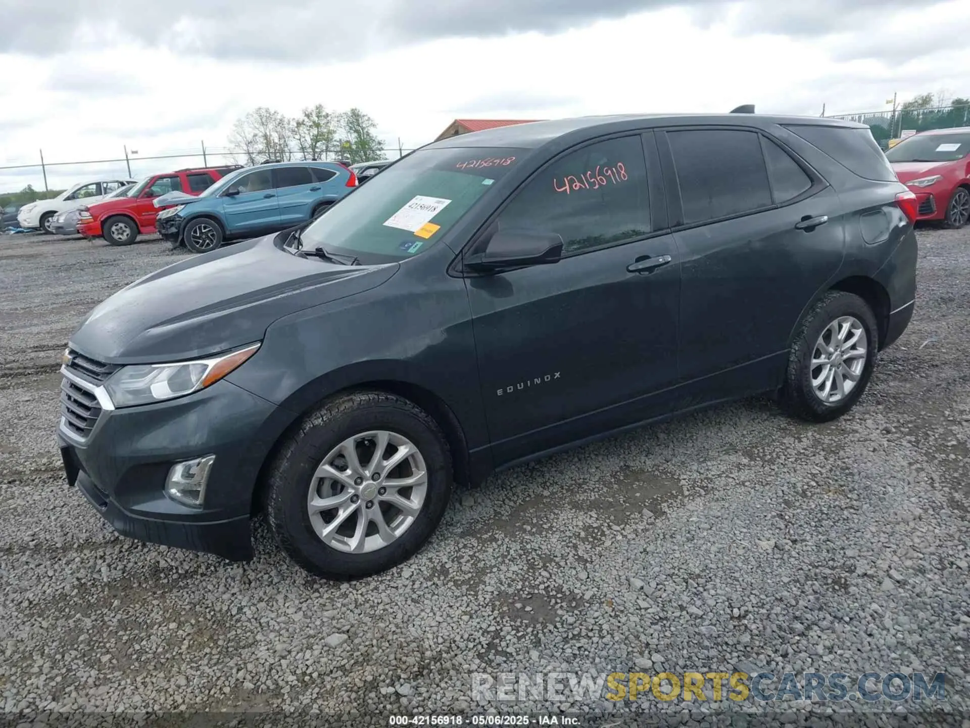 2 Photograph of a damaged car 3GNAXHEV4LS646228 CHEVROLET EQUINOX 2020