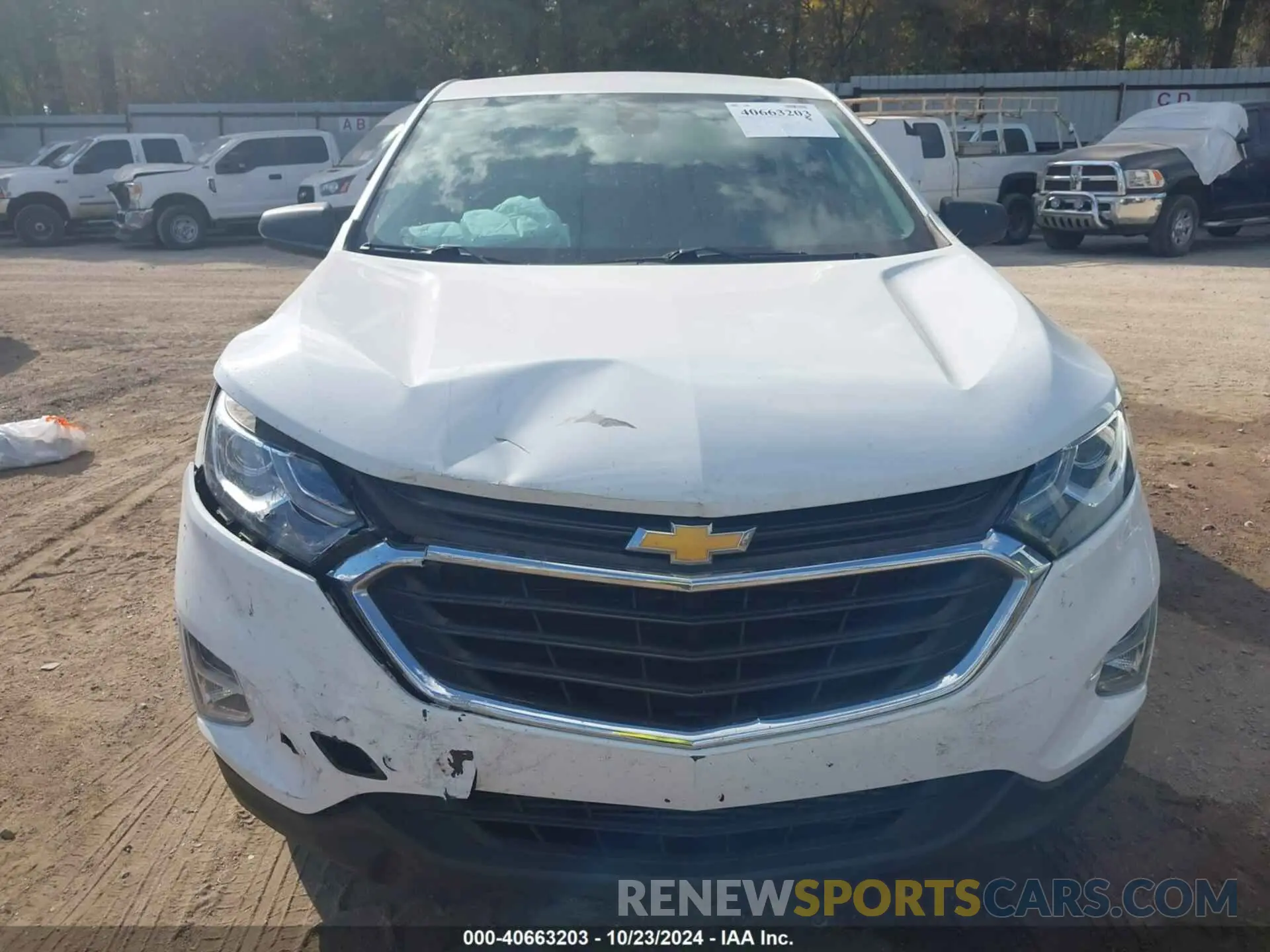 6 Photograph of a damaged car 3GNAXHEV4LS671601 CHEVROLET EQUINOX 2020