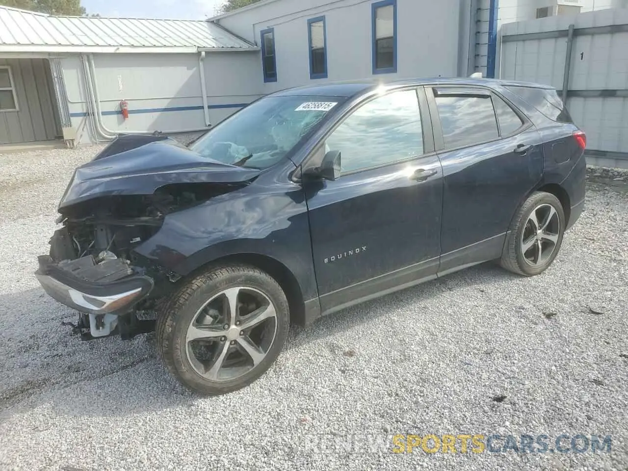 1 Photograph of a damaged car 3GNAXHEV4LS687670 CHEVROLET EQUINOX 2020