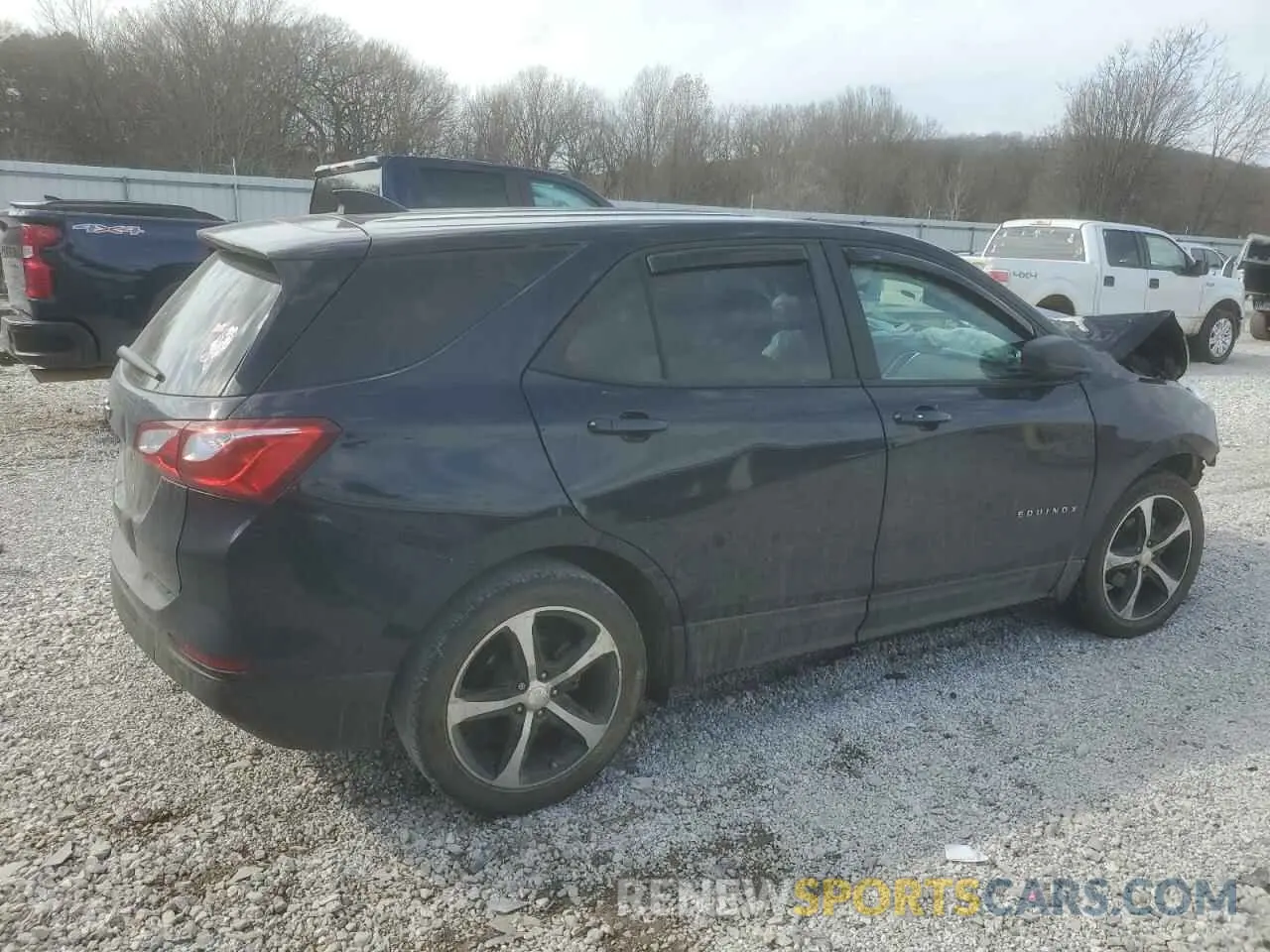 3 Photograph of a damaged car 3GNAXHEV4LS687670 CHEVROLET EQUINOX 2020