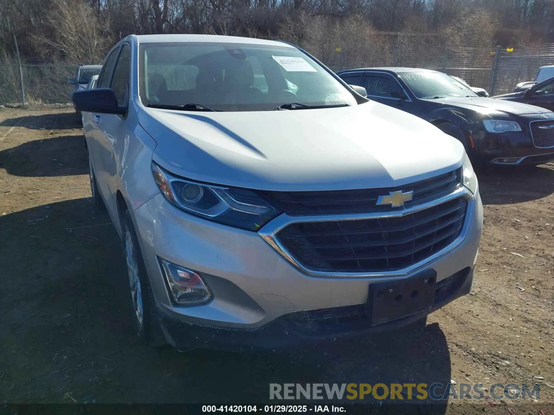 1 Photograph of a damaged car 3GNAXHEV5LS518807 CHEVROLET EQUINOX 2020
