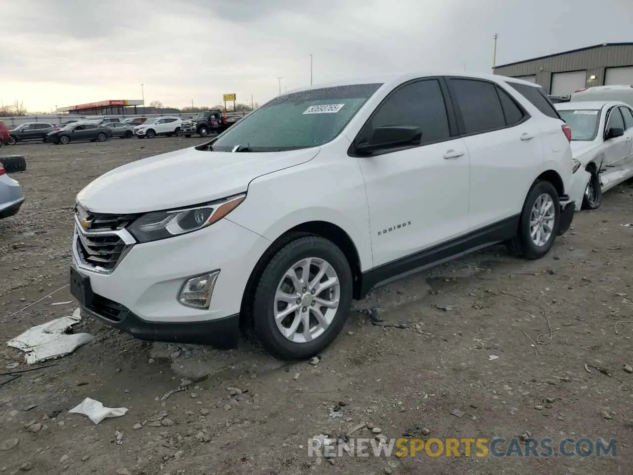 1 Photograph of a damaged car 3GNAXHEV5LS732423 CHEVROLET EQUINOX 2020