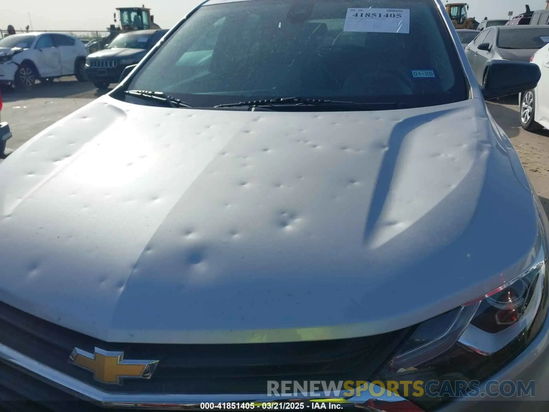 6 Photograph of a damaged car 3GNAXHEV6LS633156 CHEVROLET EQUINOX 2020