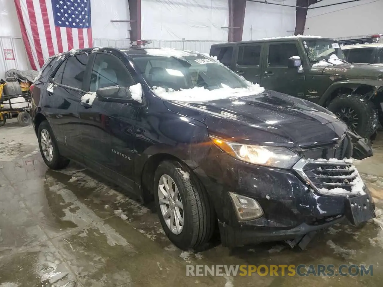 4 Photograph of a damaged car 3GNAXHEV6LS724170 CHEVROLET EQUINOX 2020