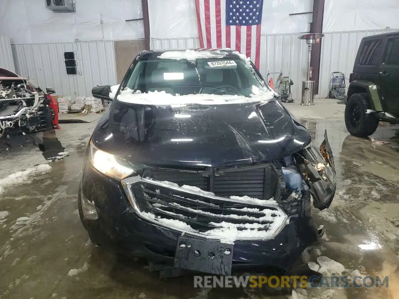 5 Photograph of a damaged car 3GNAXHEV6LS724170 CHEVROLET EQUINOX 2020