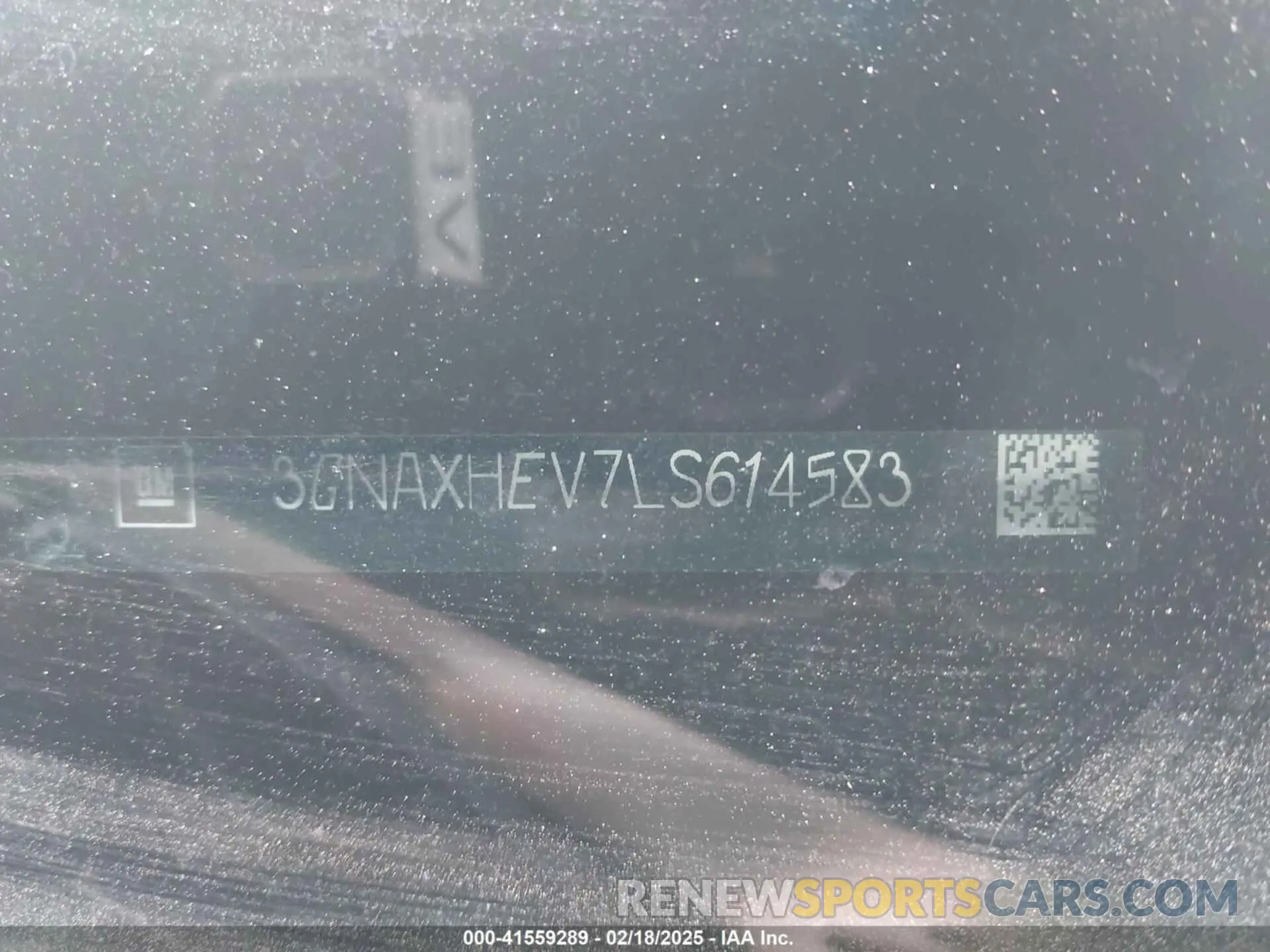 9 Photograph of a damaged car 3GNAXHEV7LS614583 CHEVROLET EQUINOX 2020