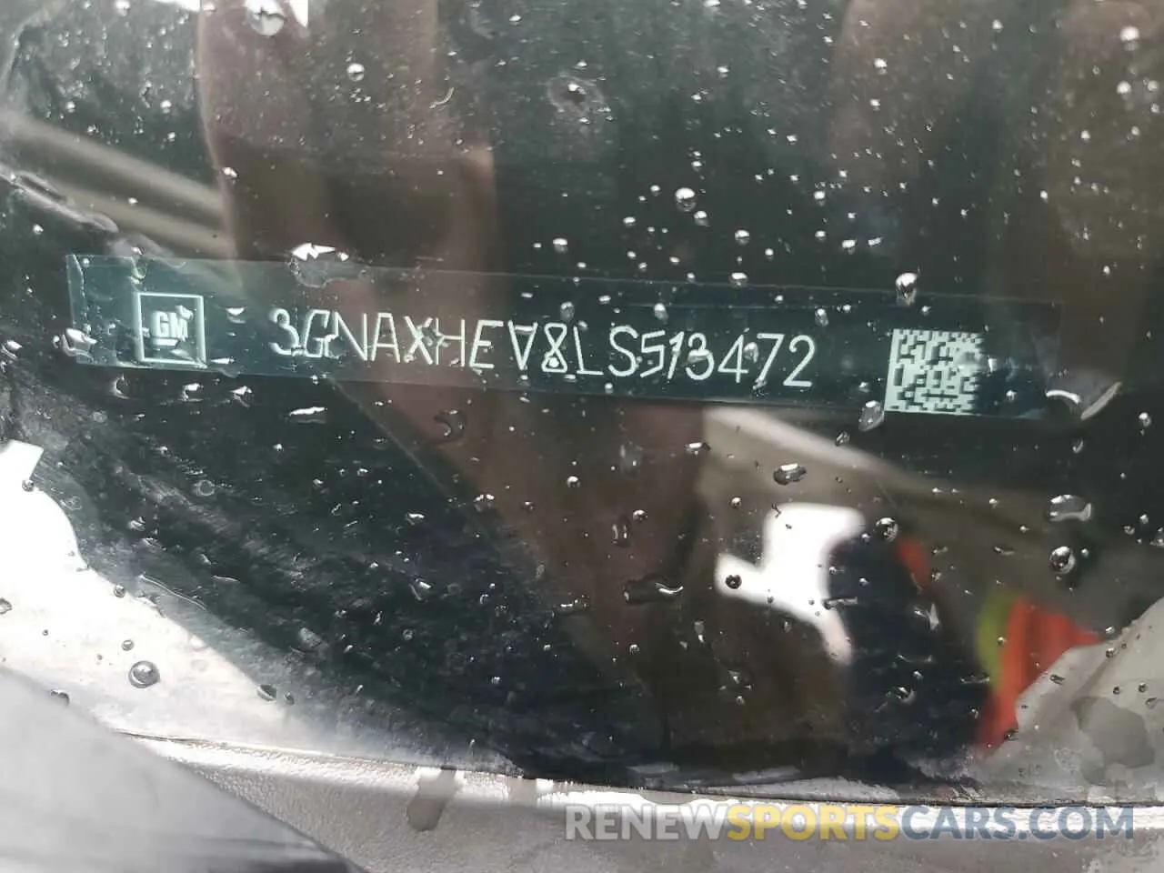16 Photograph of a damaged car 3GNAXHEV8LS513472 CHEVROLET EQUINOX 2020