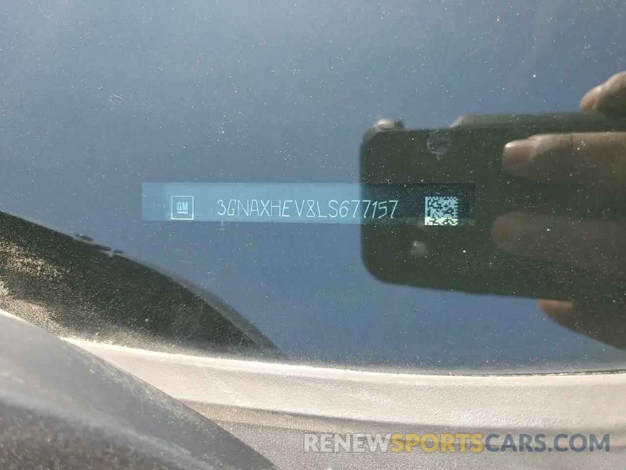 13 Photograph of a damaged car 3GNAXHEV8LS677157 CHEVROLET EQUINOX 2020