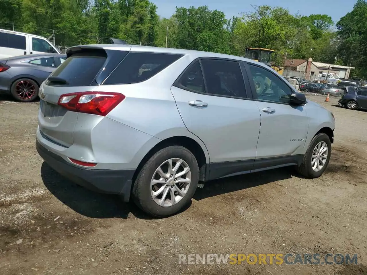 3 Photograph of a damaged car 3GNAXHEV8LS677157 CHEVROLET EQUINOX 2020