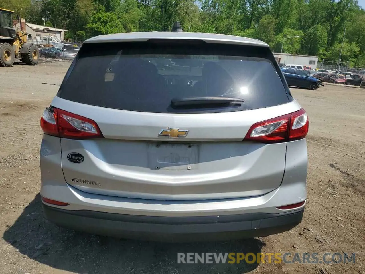 6 Photograph of a damaged car 3GNAXHEV8LS677157 CHEVROLET EQUINOX 2020