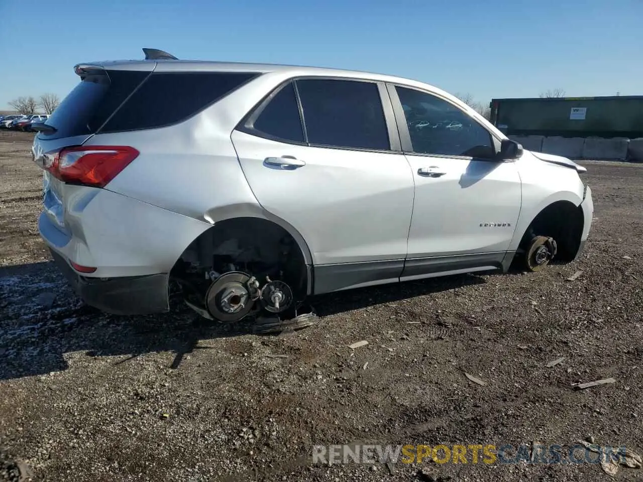 3 Photograph of a damaged car 3GNAXHEV8LS705118 CHEVROLET EQUINOX 2020
