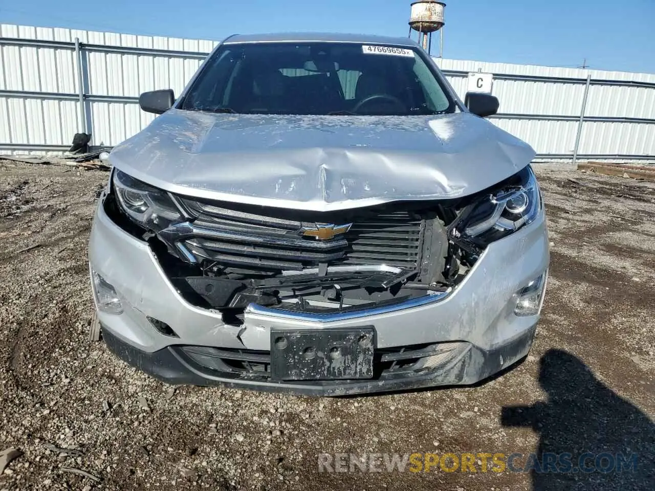 5 Photograph of a damaged car 3GNAXHEV8LS705118 CHEVROLET EQUINOX 2020