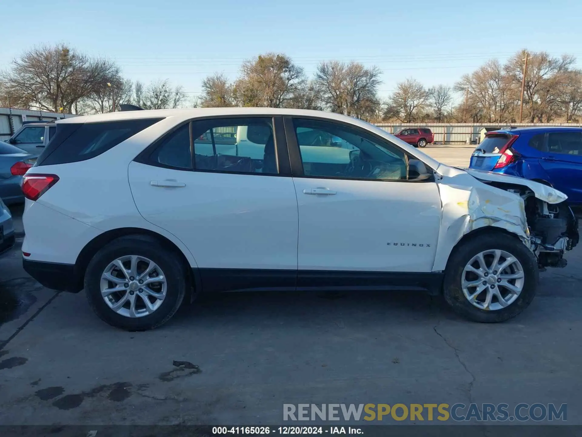 14 Photograph of a damaged car 3GNAXHEV8LS706236 CHEVROLET EQUINOX 2020
