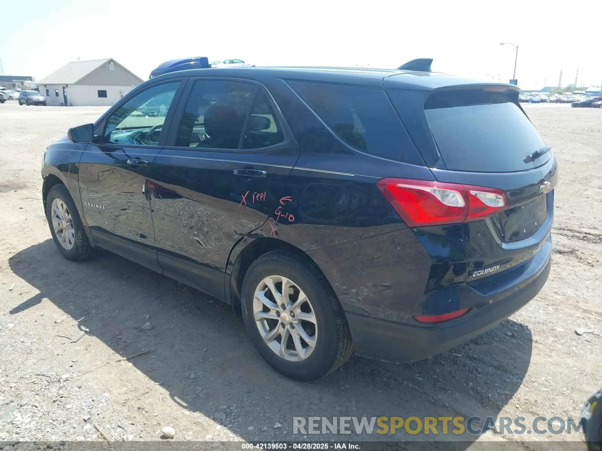 3 Photograph of a damaged car 3GNAXHEV9LS568447 CHEVROLET EQUINOX 2020