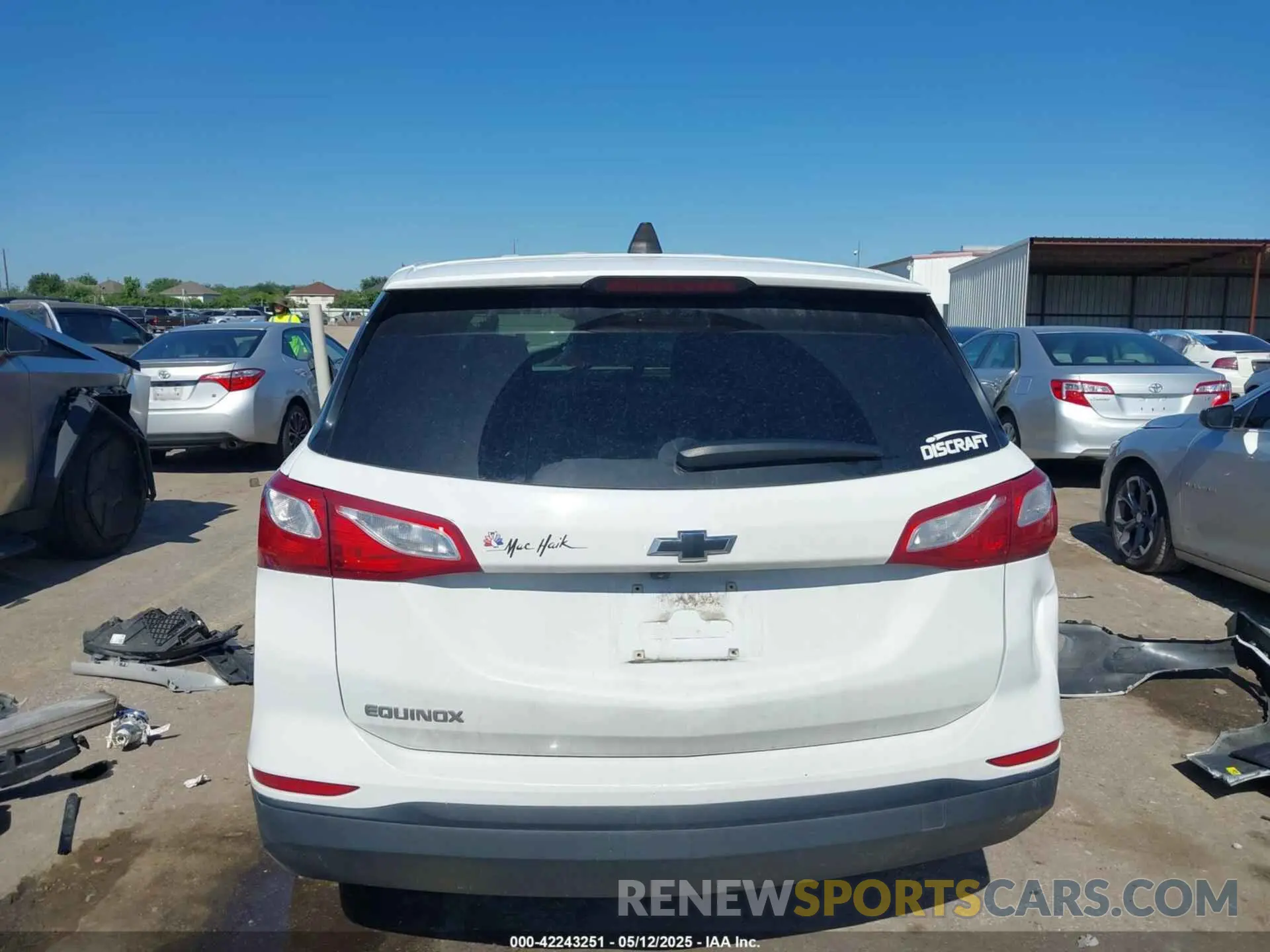 15 Photograph of a damaged car 3GNAXHEV9LS672517 CHEVROLET EQUINOX 2020