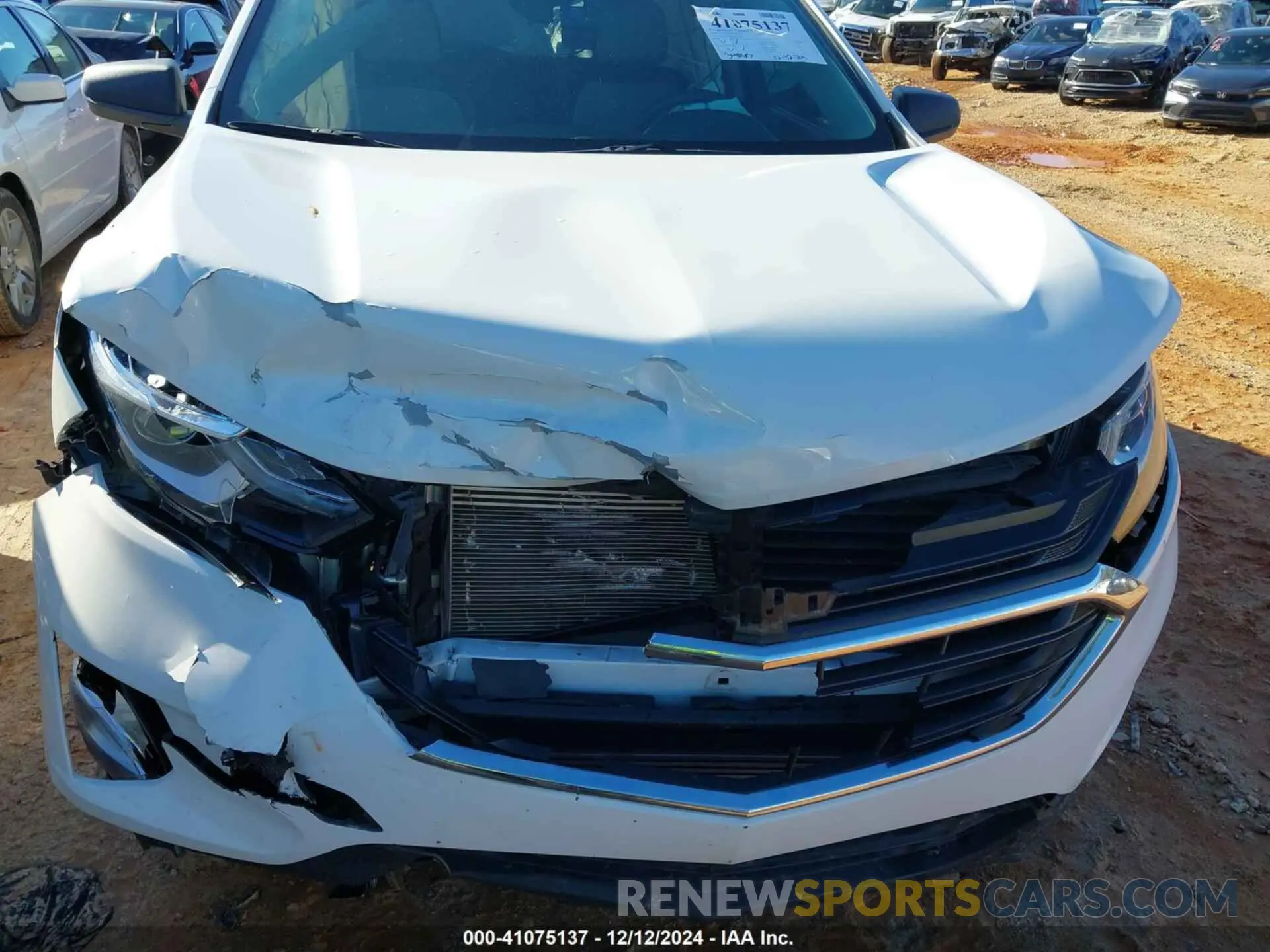 6 Photograph of a damaged car 3GNAXHEV9LS677829 CHEVROLET EQUINOX 2020