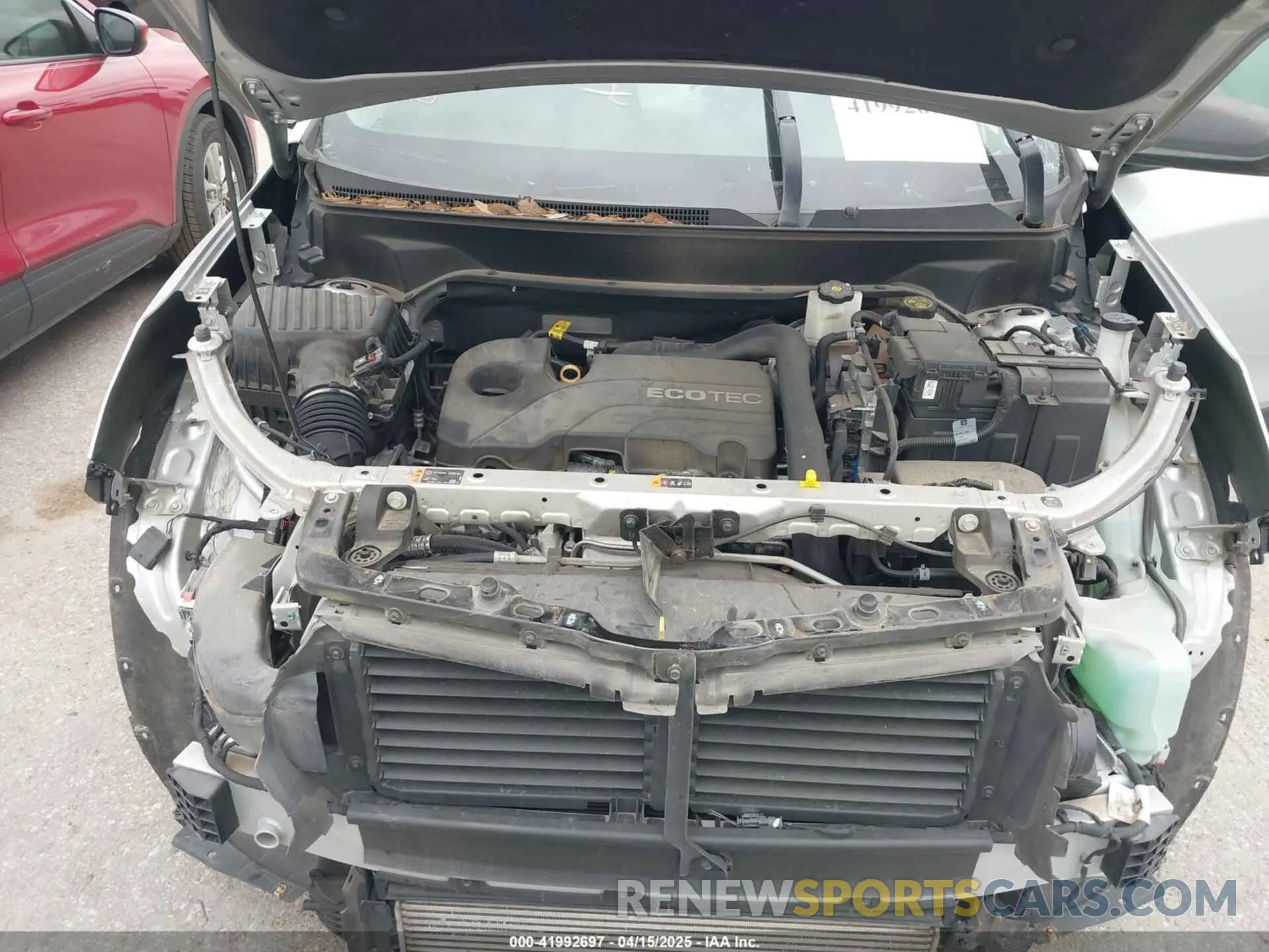 10 Photograph of a damaged car 3GNAXHEV9LS705998 CHEVROLET EQUINOX 2020