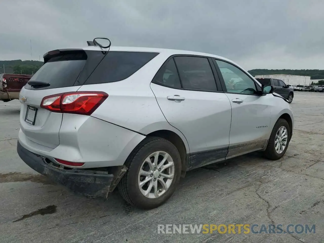 3 Photograph of a damaged car 3GNAXHEVXLS502523 CHEVROLET EQUINOX 2020