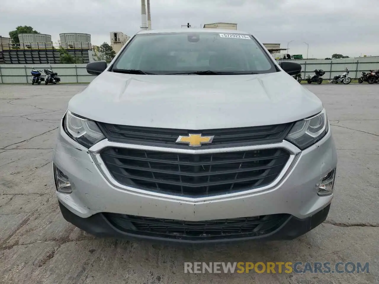 5 Photograph of a damaged car 3GNAXHEVXLS502523 CHEVROLET EQUINOX 2020
