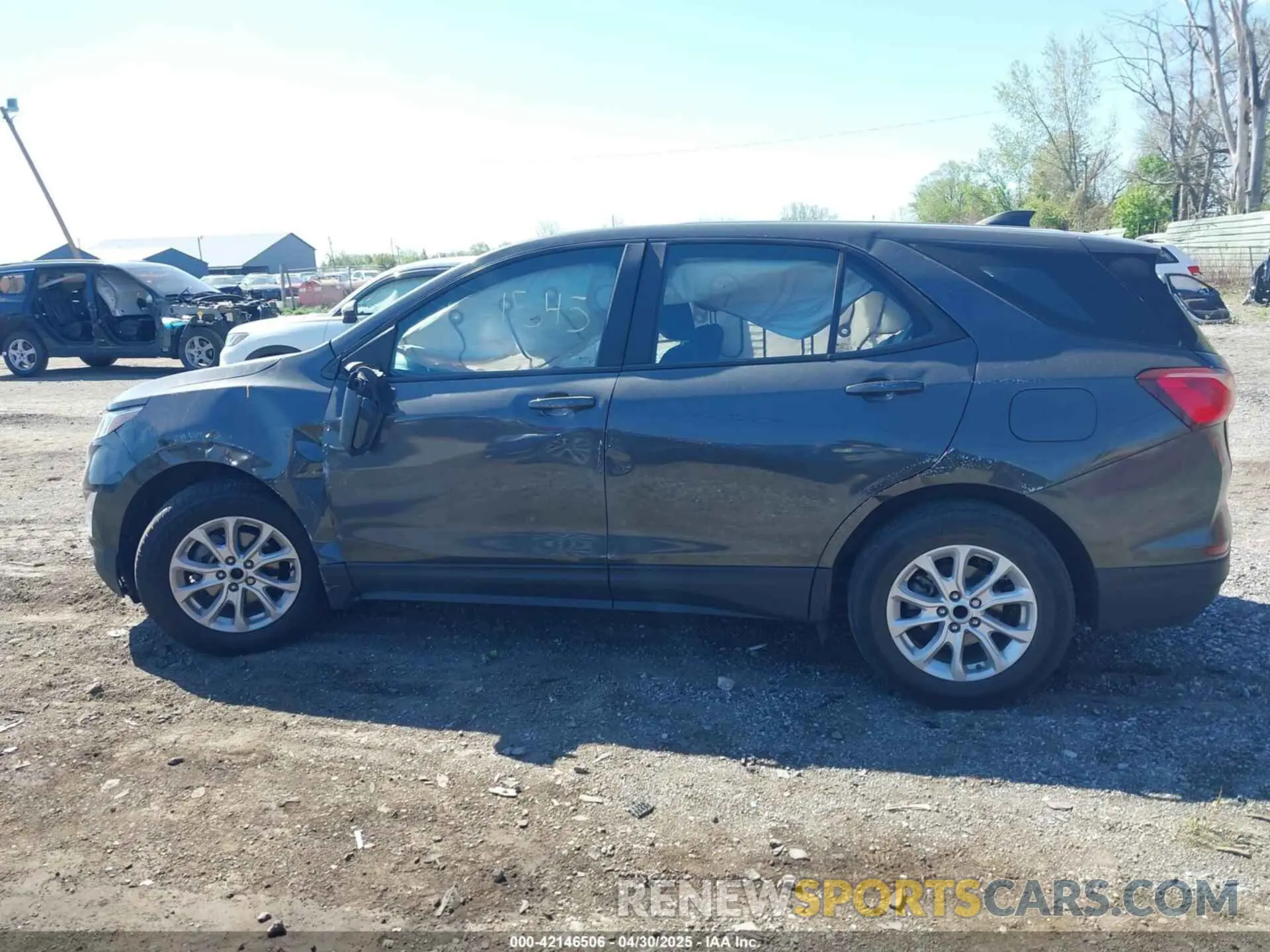 14 Photograph of a damaged car 3GNAXHEVXLS511545 CHEVROLET EQUINOX 2020