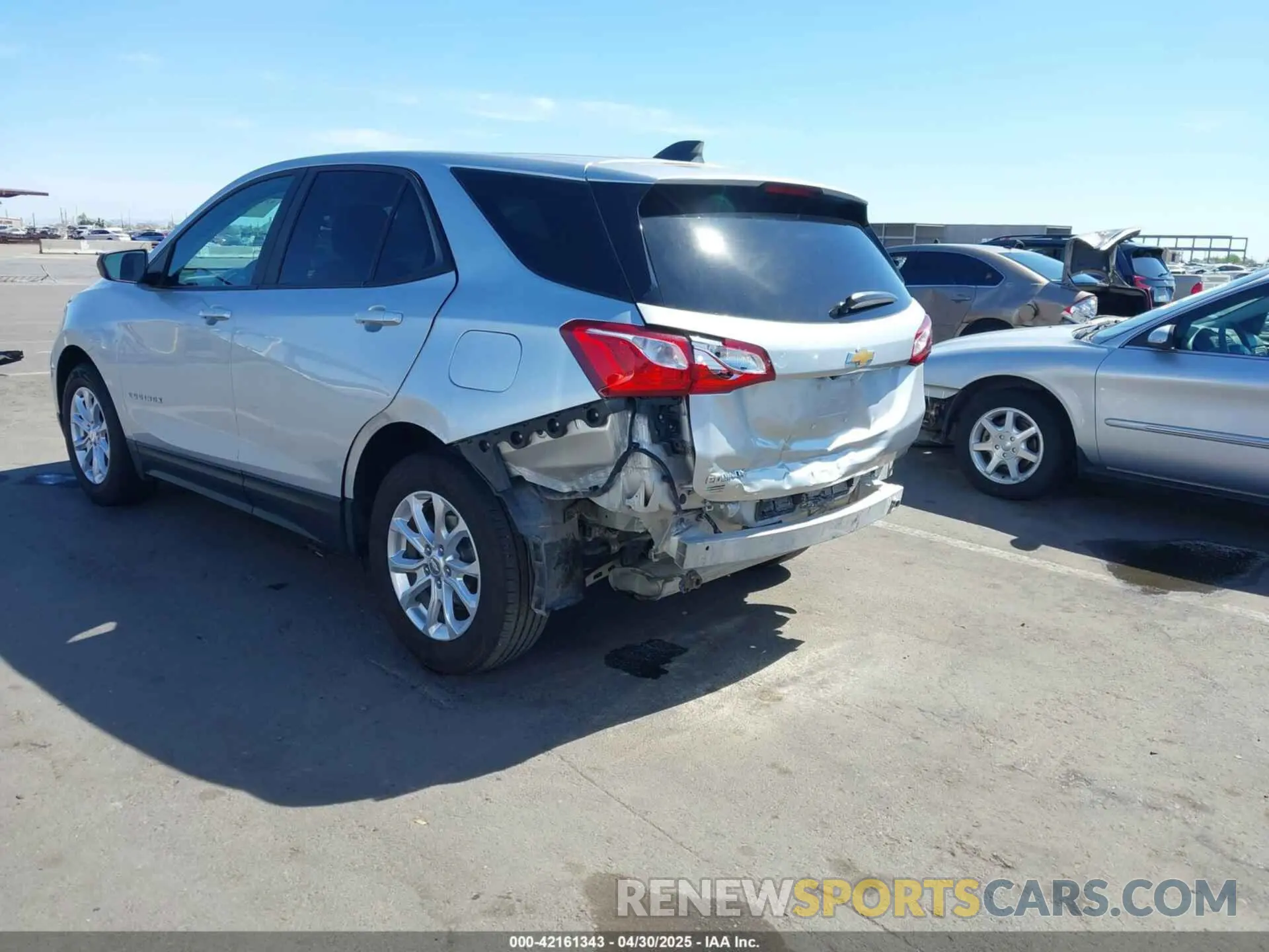 3 Photograph of a damaged car 3GNAXHEVXLS520567 CHEVROLET EQUINOX 2020