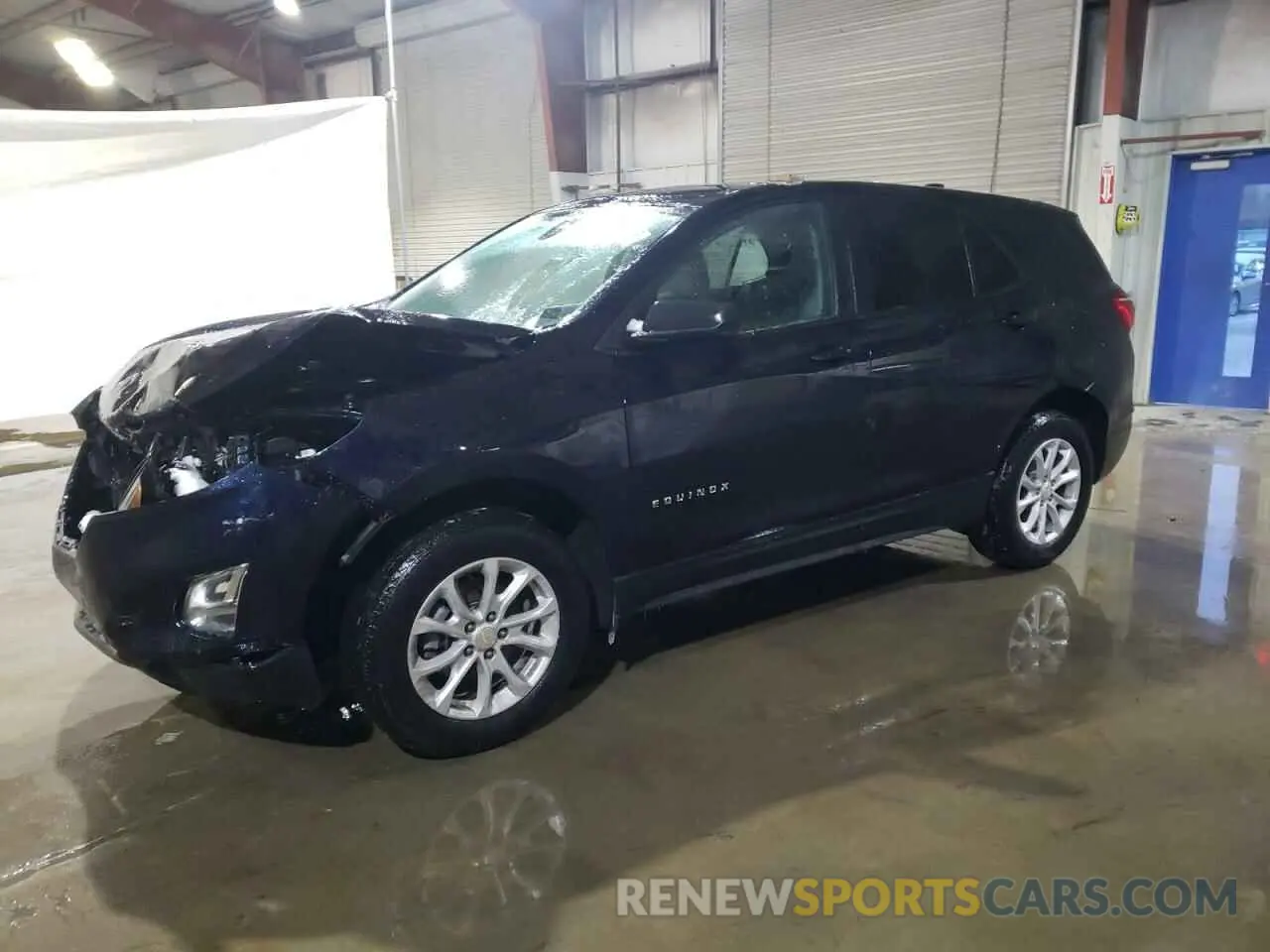 1 Photograph of a damaged car 3GNAXHEVXLS540012 CHEVROLET EQUINOX 2020