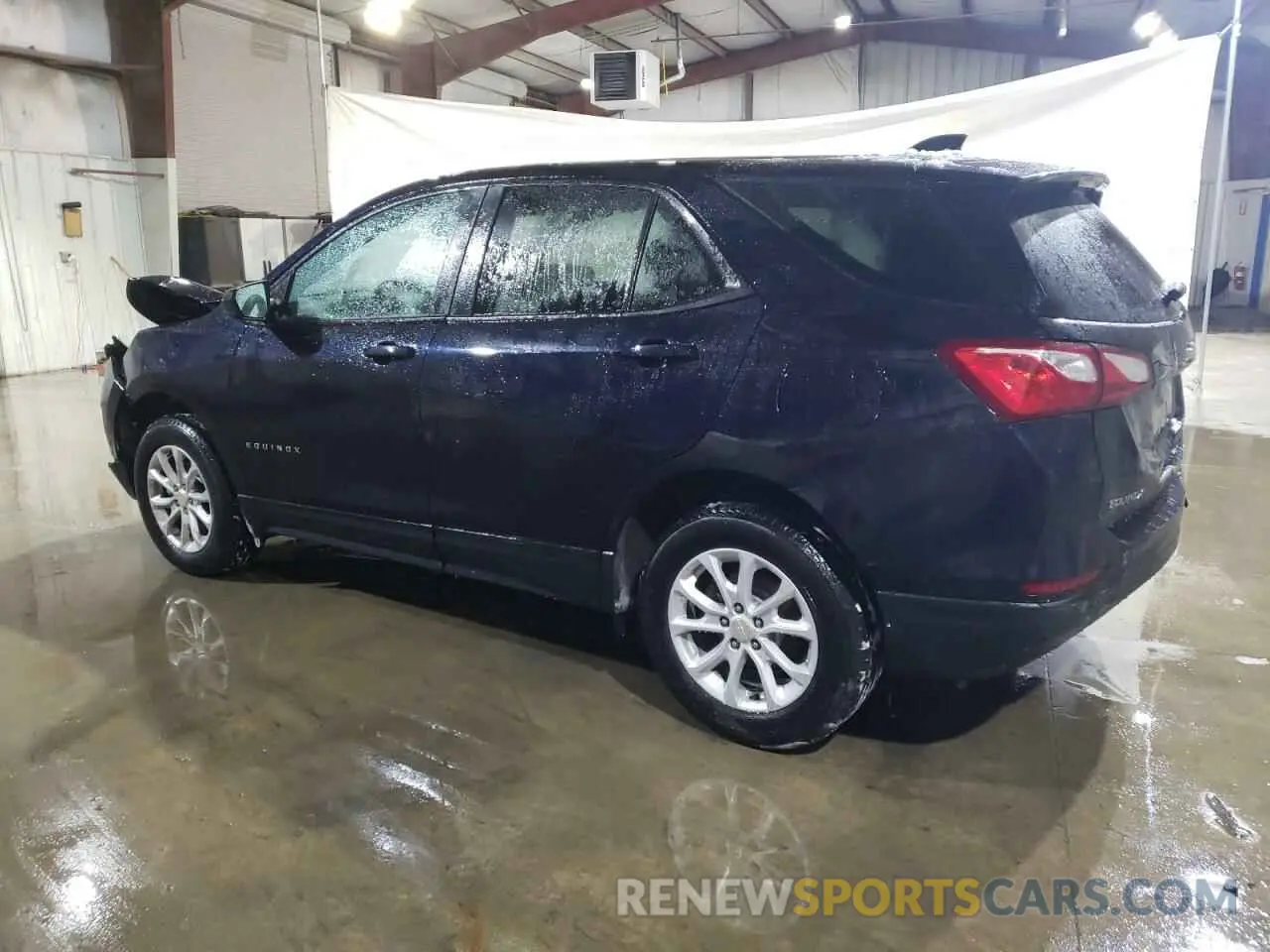 2 Photograph of a damaged car 3GNAXHEVXLS540012 CHEVROLET EQUINOX 2020