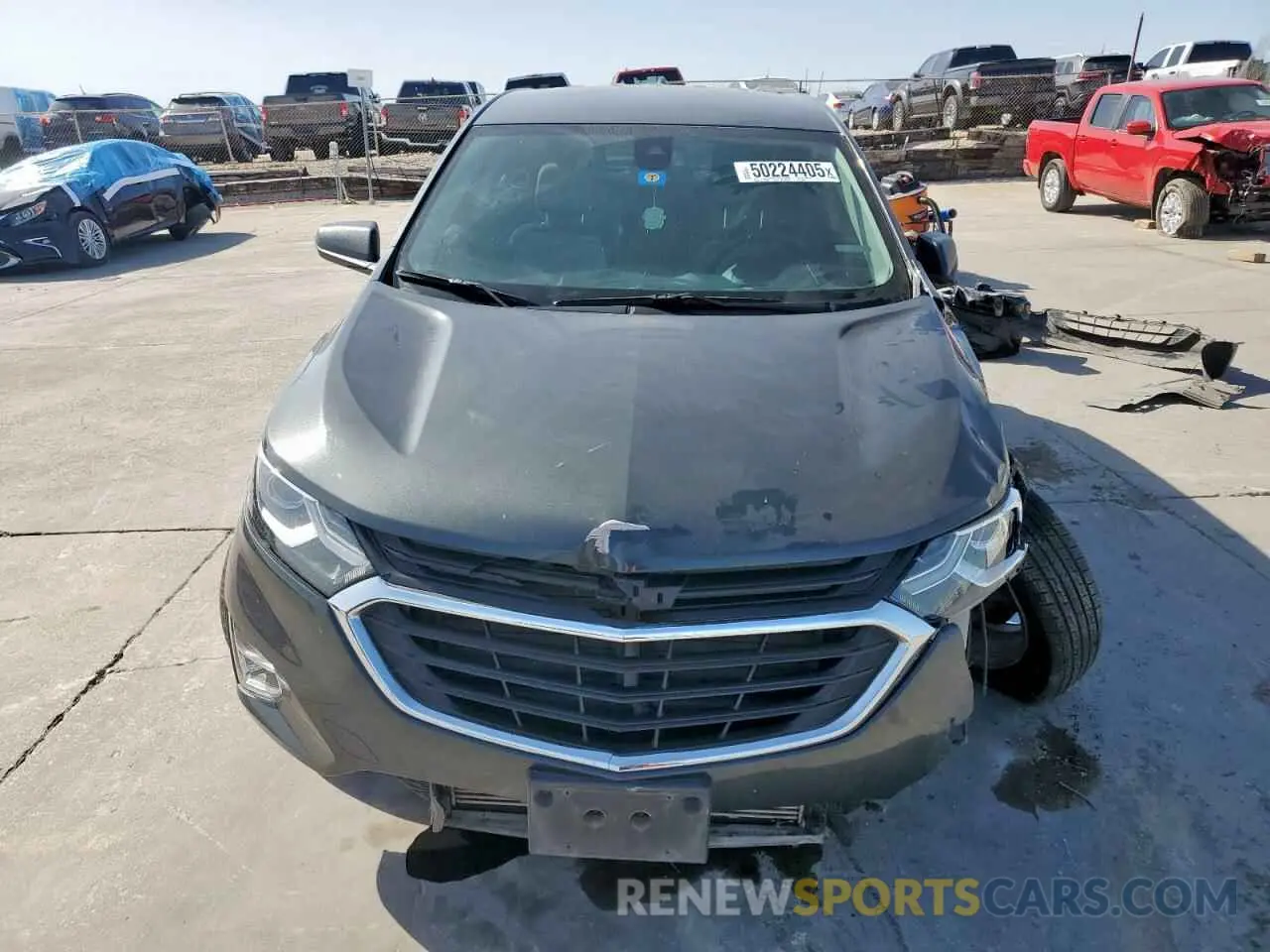 5 Photograph of a damaged car 3GNAXHEVXLS582907 CHEVROLET EQUINOX 2020