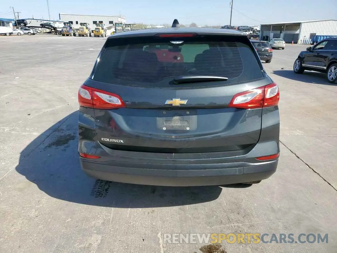 6 Photograph of a damaged car 3GNAXHEVXLS582907 CHEVROLET EQUINOX 2020