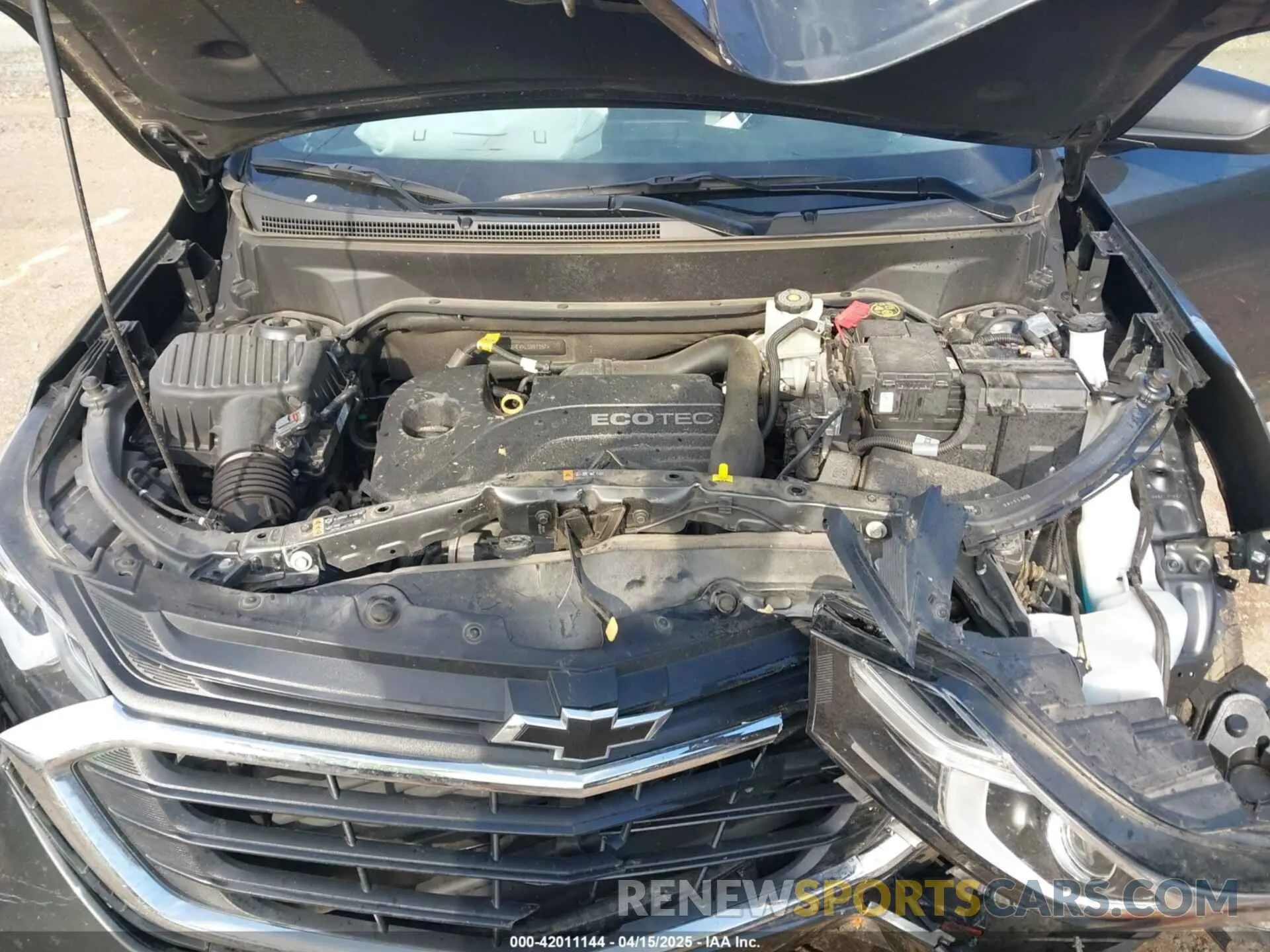 10 Photograph of a damaged car 3GNAXHEVXLS597357 CHEVROLET EQUINOX 2020